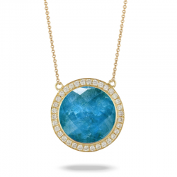 Doves Laguna Blue Necklace 