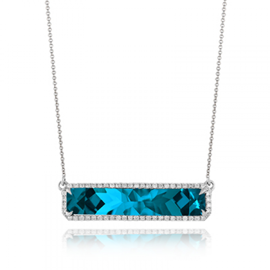 Doves London Blue Necklace