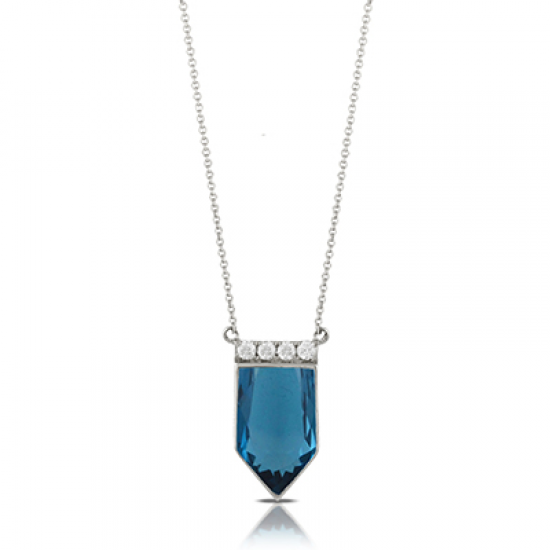 Doves London Blue Necklace 