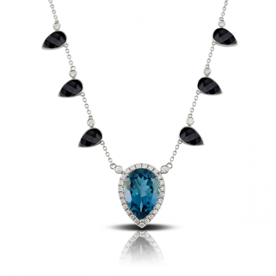 Doves London Blue Necklace 