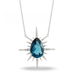 Doves London Blue Necklace 
