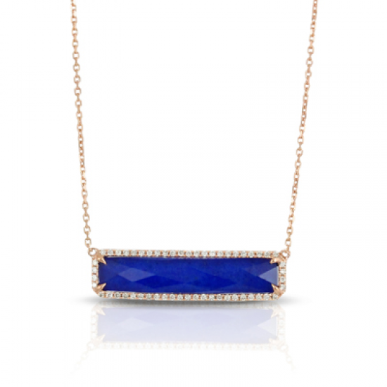 Doves Royal Lapis Necklace