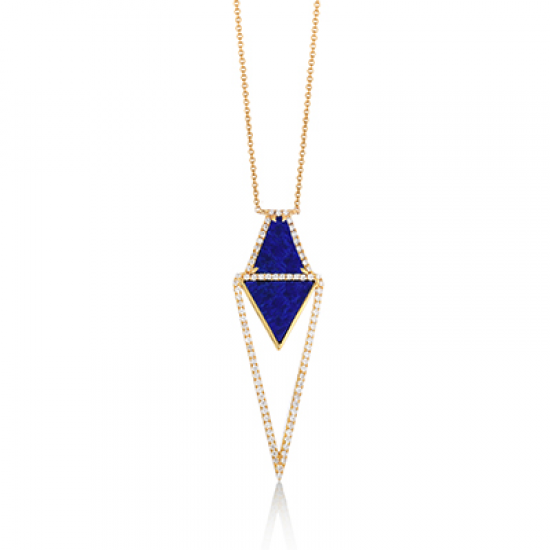 Doves Royal Lapis Necklace 