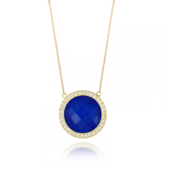 Doves Royal Lapis Necklace 