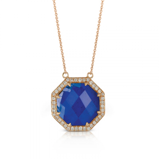 Doves Royal Lapis Necklace 