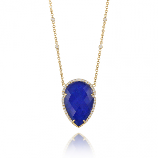 Doves Royal Lapis Necklace 