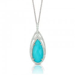 Doves St. Barths Blue Necklace Doves St. Barths Blue Necklace