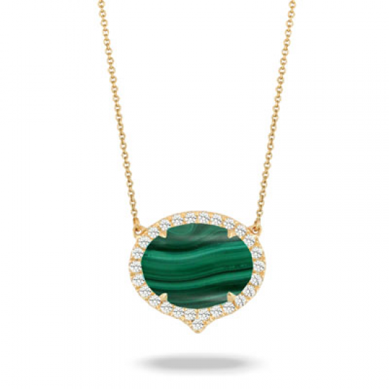 Doves Verde Necklace 