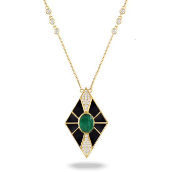 Doves Verde Necklace 