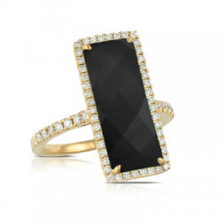 Doves Gatsby Black Onyx Ring Doves Gatsby Black Onyx Ring