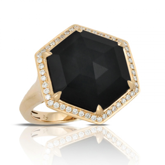 Doves Gatsby Black Onyx Ring 