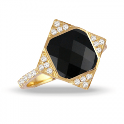 Doves Gatsby Black Onyx Ring Doves Gatsby Black Onyx Ring