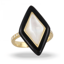 Doves Gatsby Black Onyx Ring Doves Gatsby Black Onyx Ring