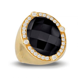 Doves Gatsby Black Onyx Ring Doves Gatsby Black Onyx Ring