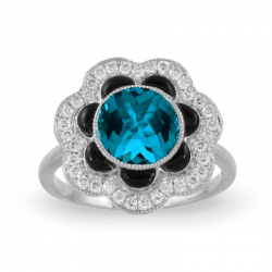 Doves London Blue Ring 