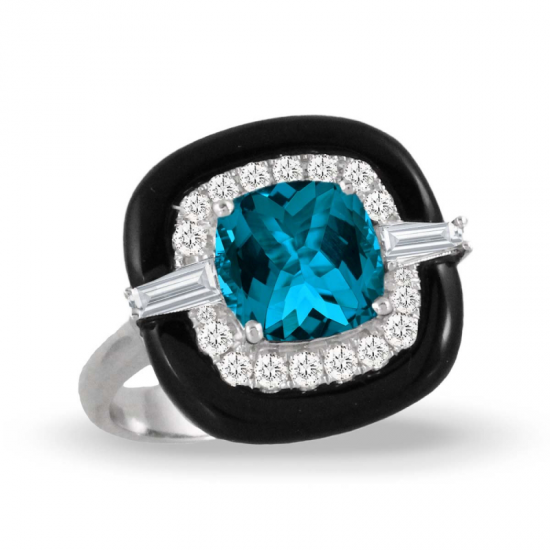 Doves London Blue Ring 