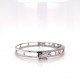 OPEN HINGED DIAMOND BANGLE