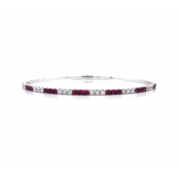 RUBY DIAMOND BANGLE
