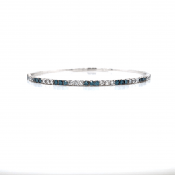 BLUE DIAMOND BANGLE