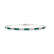 EMERALD DIAMOND BANGLE