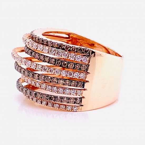 CHAMPAGNE DIAMOND RING