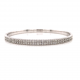 HALF WAY DIAMOND BANGLE