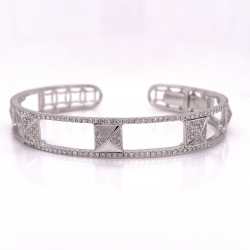 OPEN CUFF DIAMOND BANGLE OPEN CUFF DIAMOND BANGLE