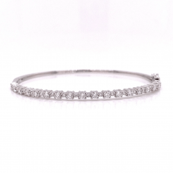 HALF WAY DIAMOND BANGLE HALF WAY DIAMOND BANGLE