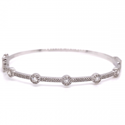 HALF WAY ROUND DIAMOND BANGLE HALF WAY ROUND DIAMOND BANGLE