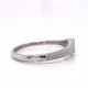 HALF WAY OPEN DIAMOND BANGLE