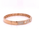 HALFWAY PAVE DIAMOND BANGLE