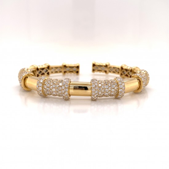 OPEN DIAMOND BANGLE