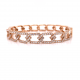 HEXAGON LINK DIAMOND BANGLE