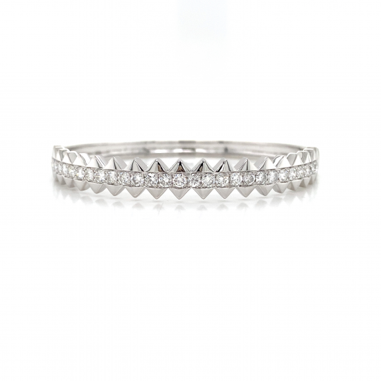 PYRAMID STATION DIAMOND BANGLE