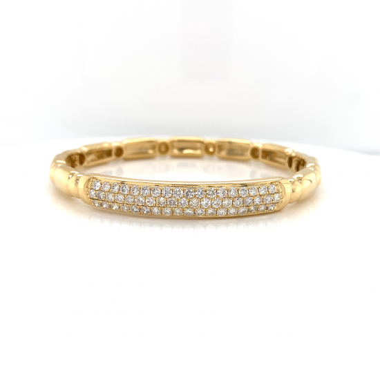 BAR STATION DIAMOND BANGLE