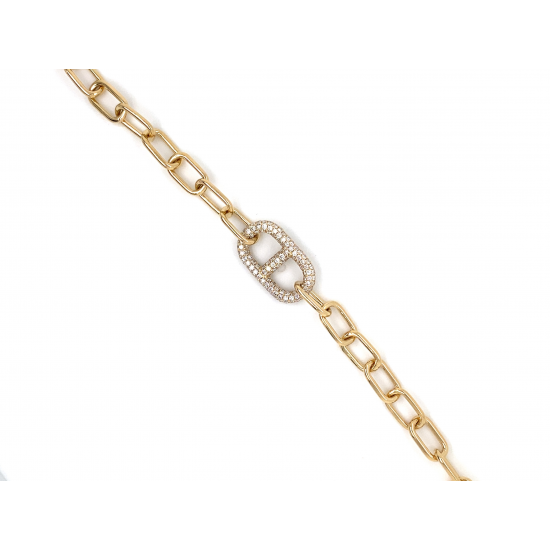 LINK DIAMOND BRACELET