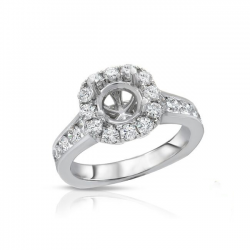 Semi-Mount Diamond Ring 