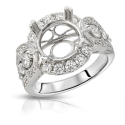 Semi-Mount Diamond RIng