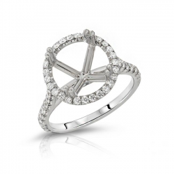 Semi-Mount Diamond Ring 