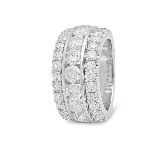 Semi Eternity Diamond Ring 