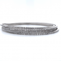 WRAP AROUND DIAMOND BANGLE WRAP AROUND DIAMOND BANGLE