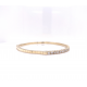 HALF WAY DIAMOND BANGLE