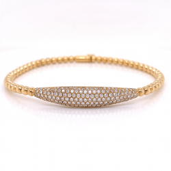 PAVE DIAMOND FLEX BANGLE PAVE DIAMOND FLEX BANGLE