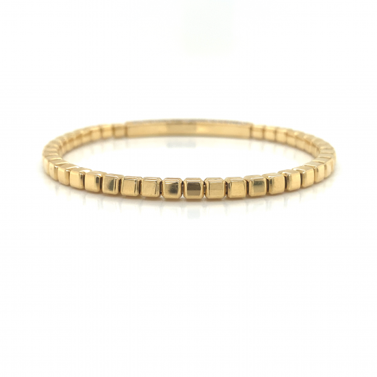 DIAMOND BAR FLEX BANGLE