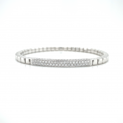 DIAMOND BAR FLEX BANGLE