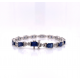 ALL AROUND SAPPHIRE DIAMOND BRACELET