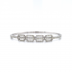 HALF WAY LINK DIAMOND BANGLE