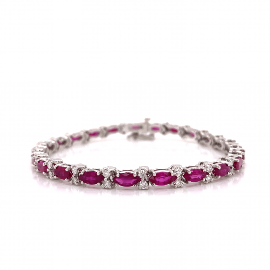 RUBY DIAMOND BRACELET