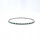 EMERALD DIAMOND BANGLE