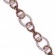 OVAL LINK DIAMOND BRACELET